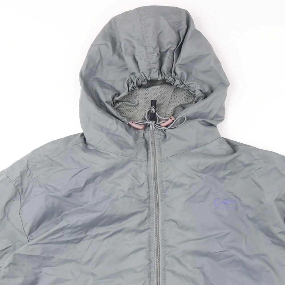 Cotton Traders Womens Grey Jacket Size XL Zip