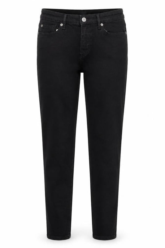 Gap Womens Black Cotton Skinny Jeans Size 30 in Regular Zip
