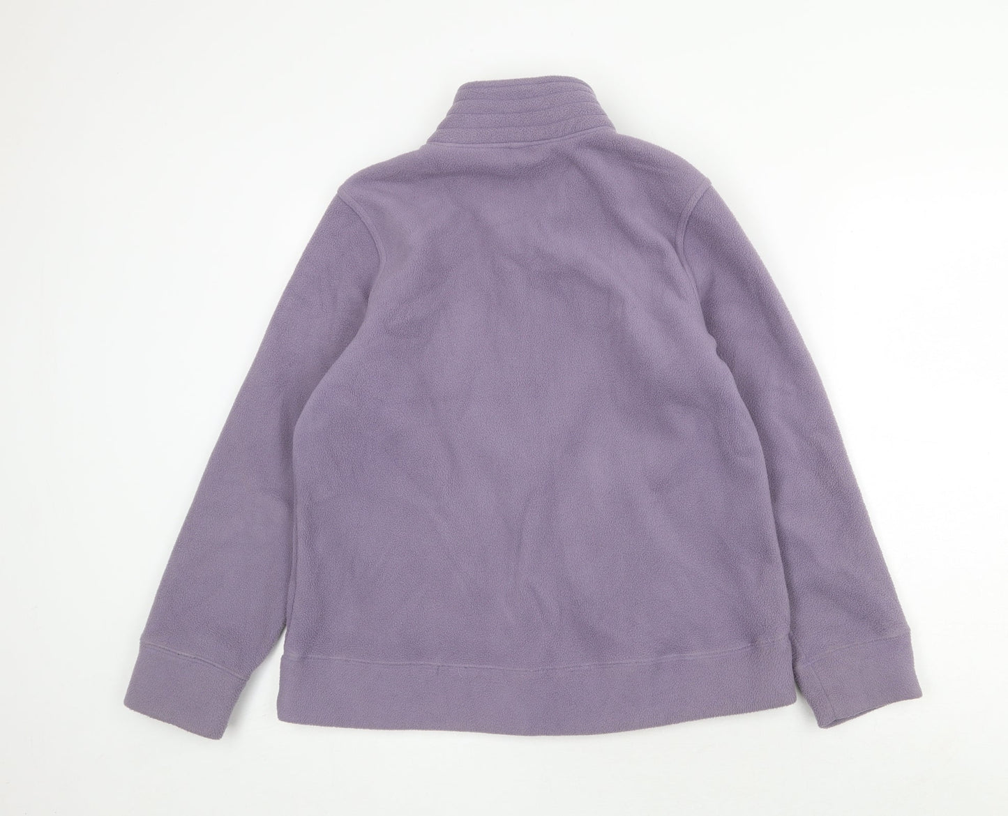 Bonmarché Womens Purple Jacket Size S Zip