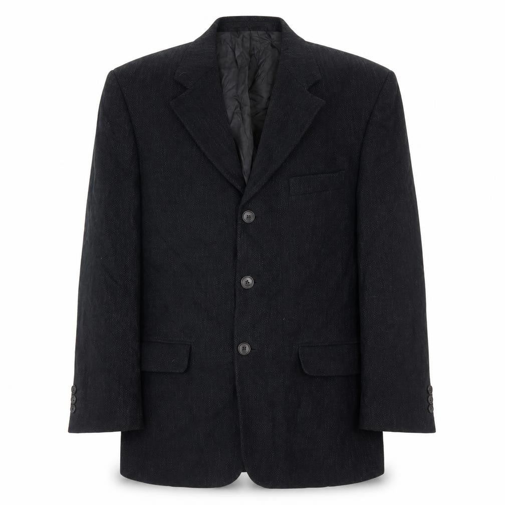 Marks and Spencer Mens Blue Cotton Jacket Blazer Size 40 Regular