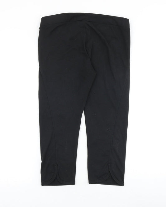 H&M Womens Black Polyester Jogger Leggings Size M