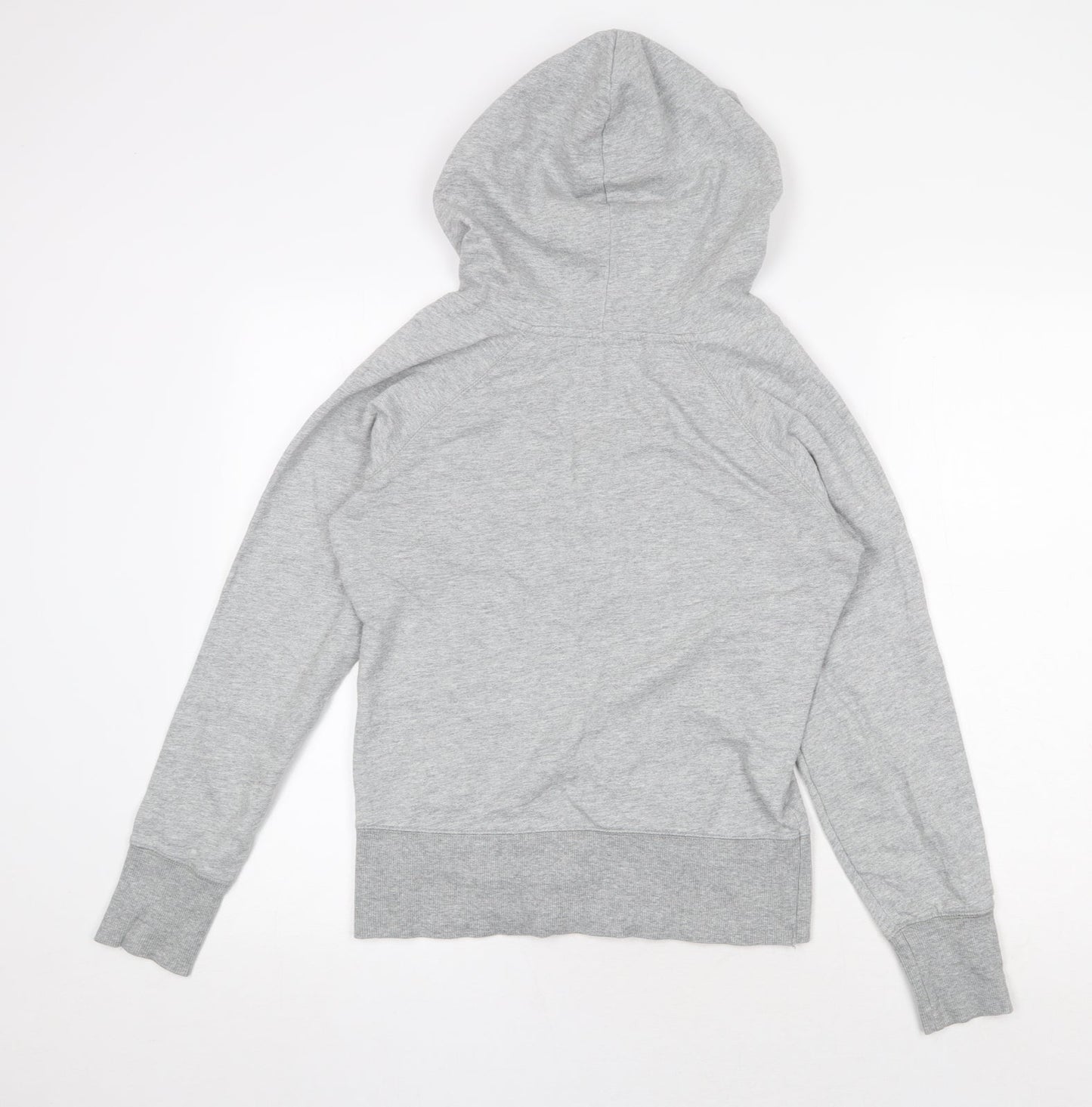 Denim & Co. Womens Grey Cotton Pullover Sweatshirt Size 10 Pullover