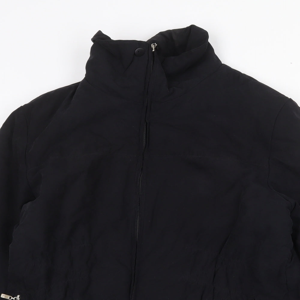 Klass Womens Black Jacket Size M Zip