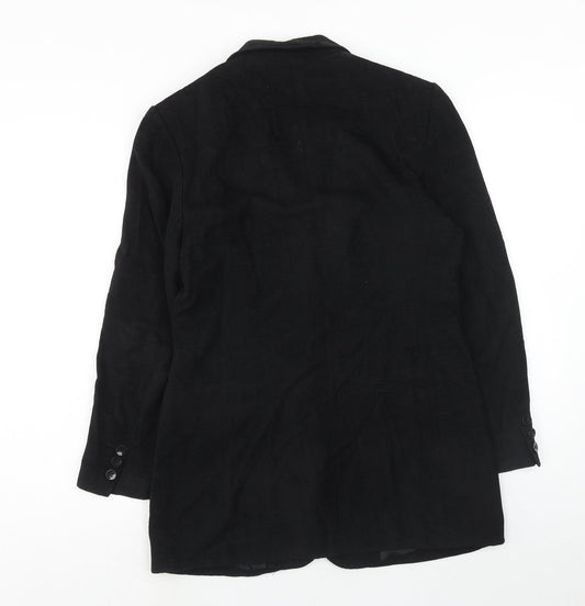 Marks and Spencer Womens Blue Viscose Jacket Suit Jacket Size 12