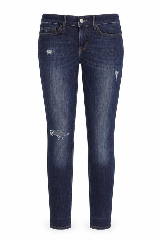 Gap Womens Blue Cotton Skinny Jeans Size 26 in L31 in Regular Button