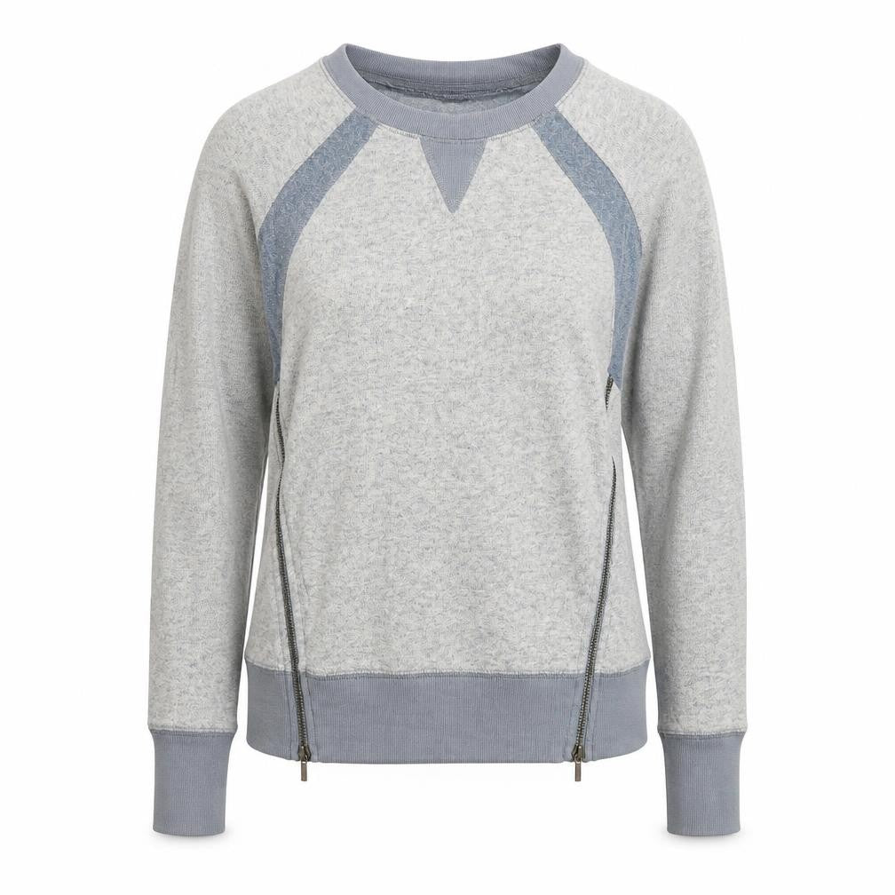 Marks and Spencer Womens Grey Scoop Neck Viscose Pullover Jumper Size 10