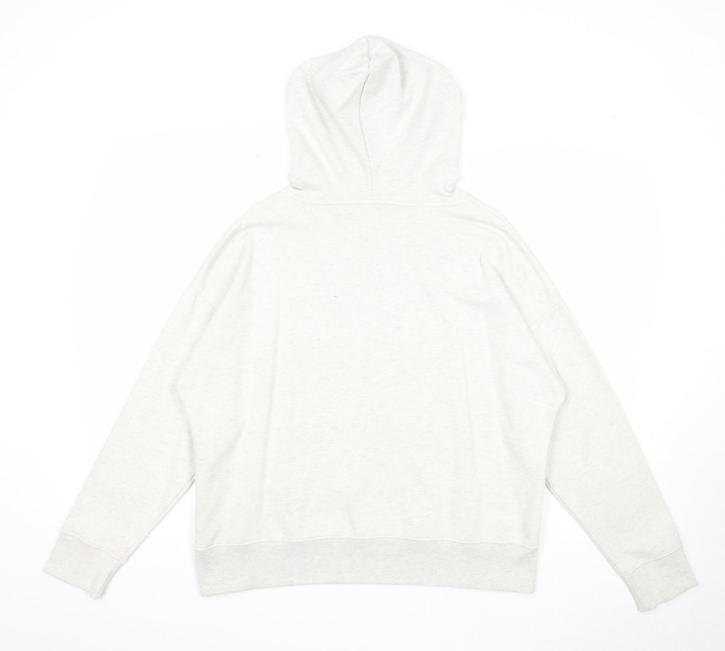 Papaya Womens Grey Cotton Pullover Hoodie Size M Pullover