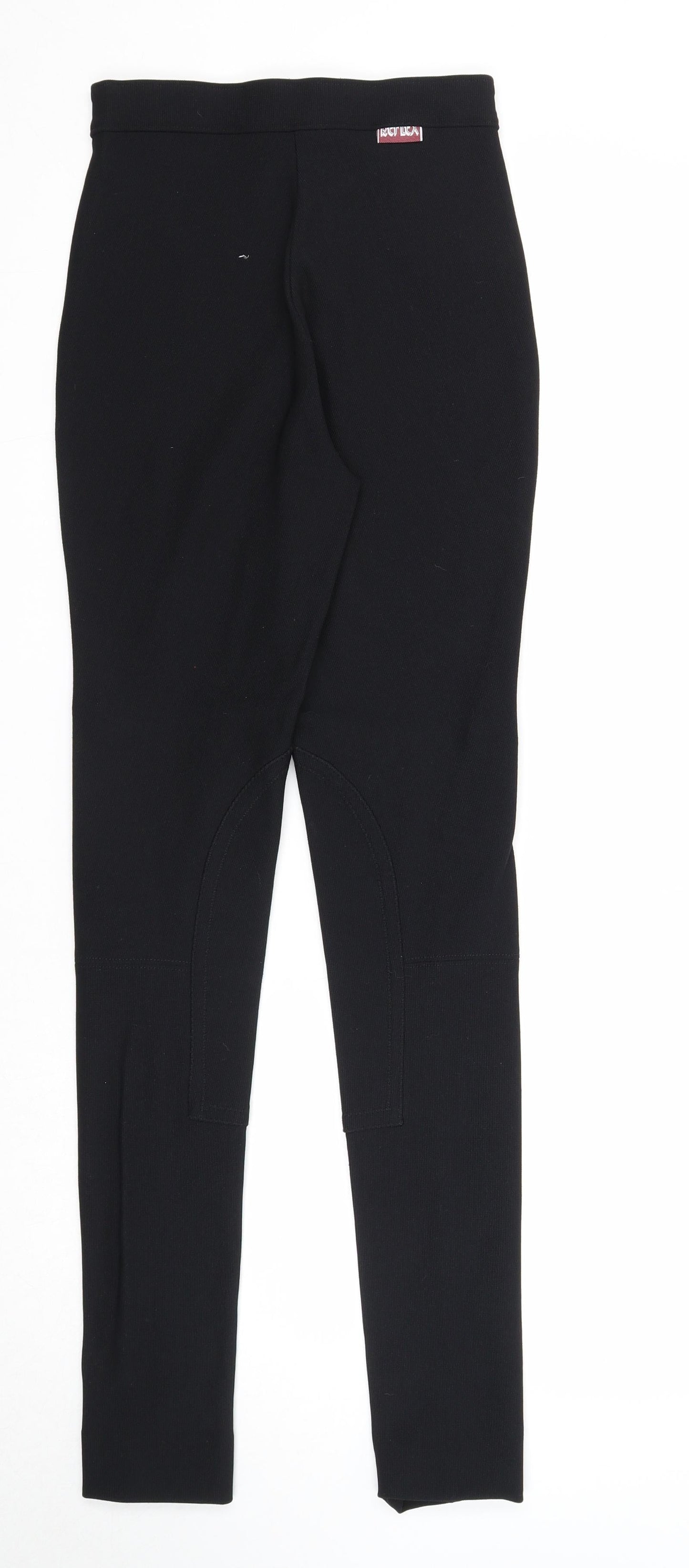 Caldene Womens Black Polyester Trousers Size M Regular