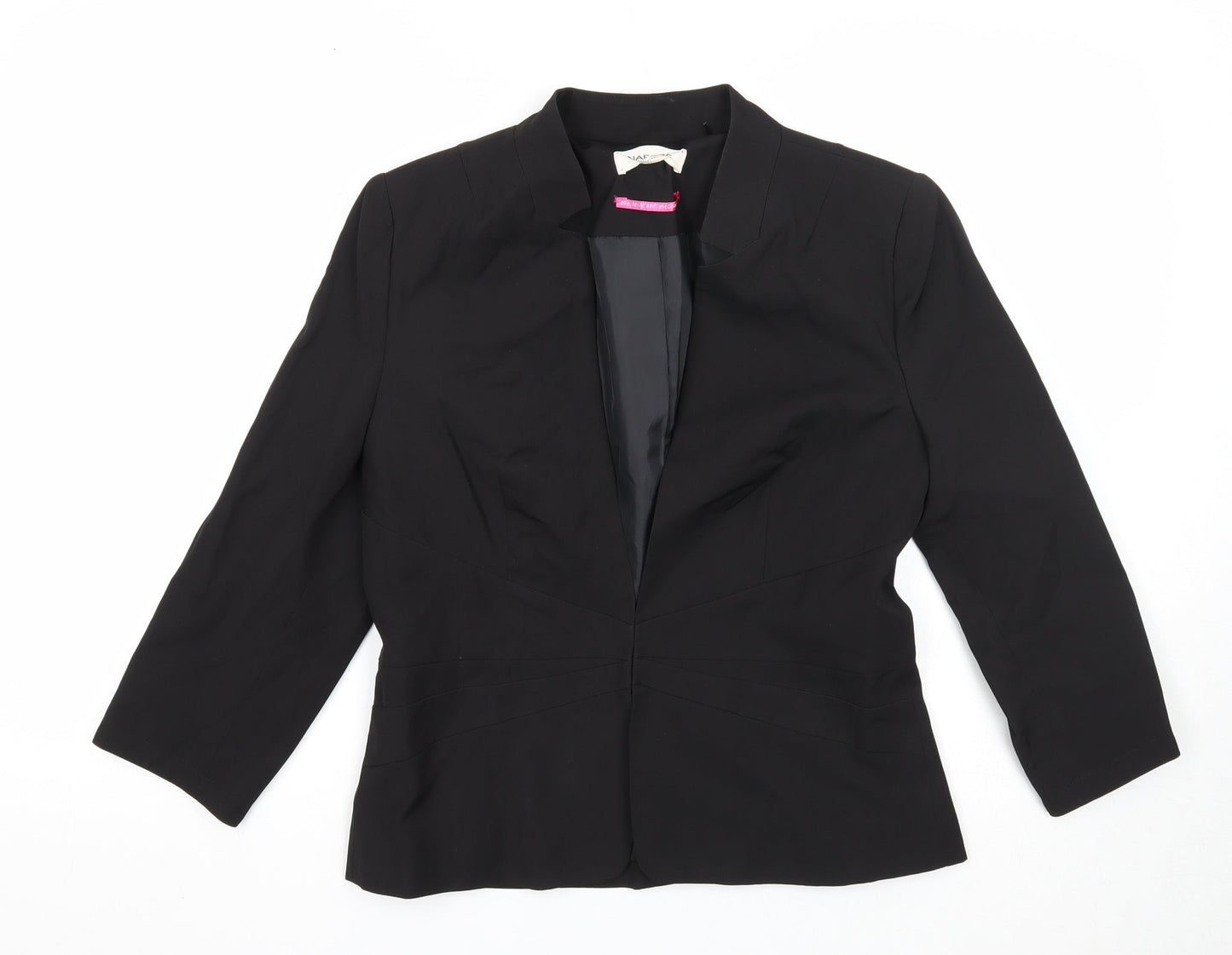 NAF NAF Womens Black Jacket Blazer Size 12