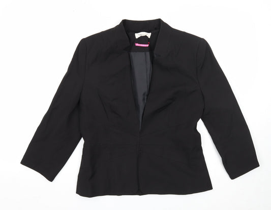 NAF NAF Womens Black Jacket Blazer Size 12