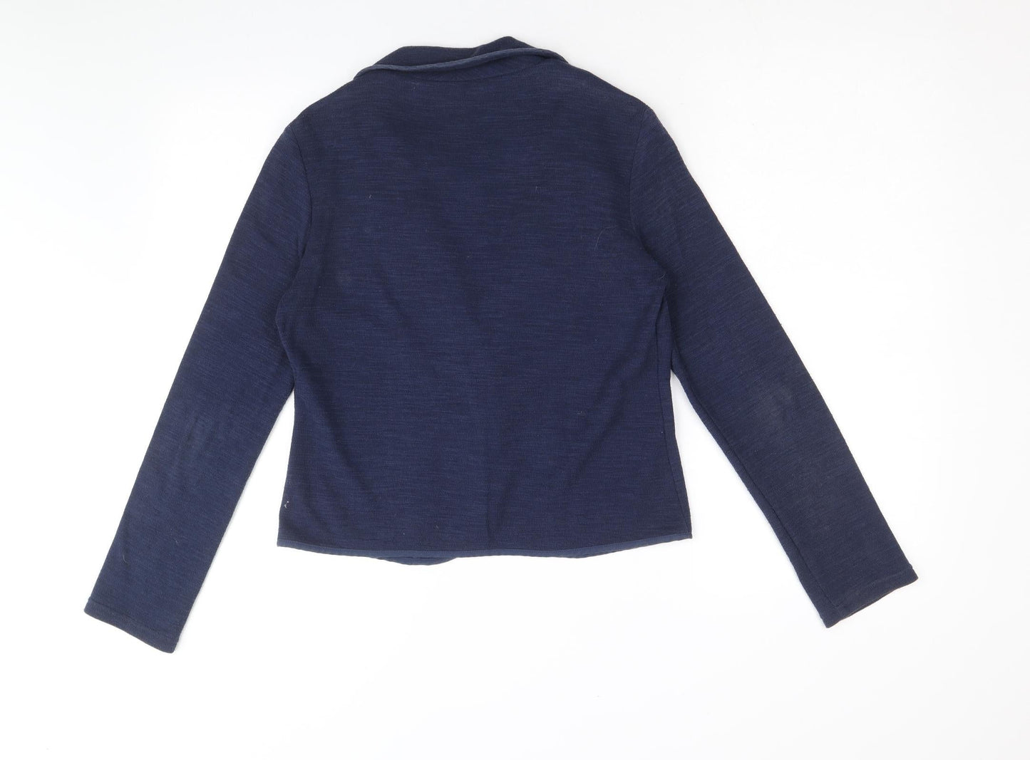 New Look Womens Blue Jacket Blazer Size 10 Buckle