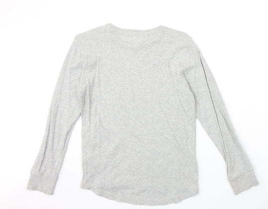 NEXT Boys Grey Cotton Pullover Sweatshirt Size 10 Years Pullover