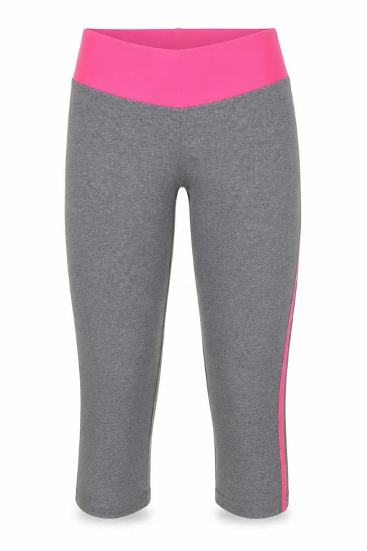 4How Womens Grey Cotton Jogger Leggings Size L