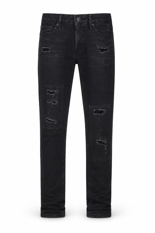 Gap Mens Black Cotton Skinny Jeans Size 26 in Regular Zip