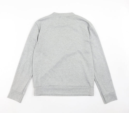 Cotton Candy Womens Grey Polyester Pullover Sweatshirt Size M Pullover - Vogue Size M-L