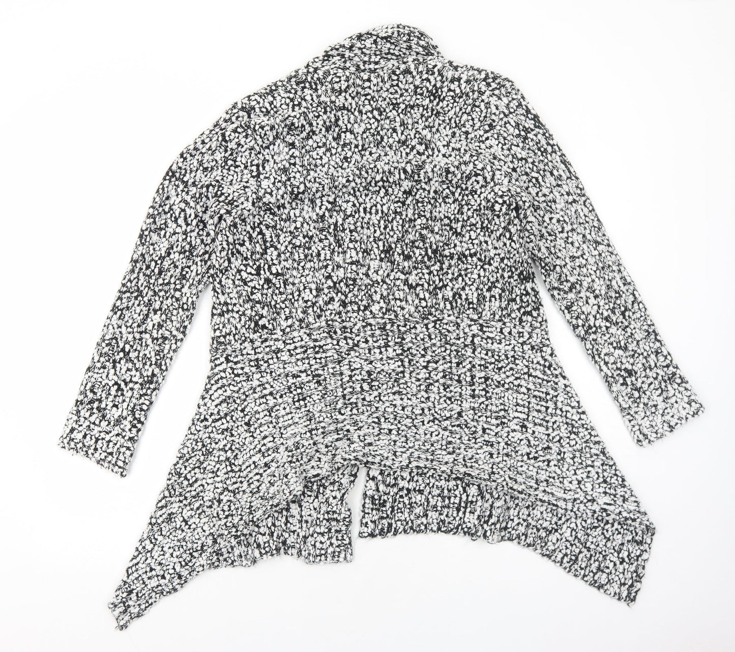 Firebrand Womens White Collared Acrylic Pullover Jumper Size M