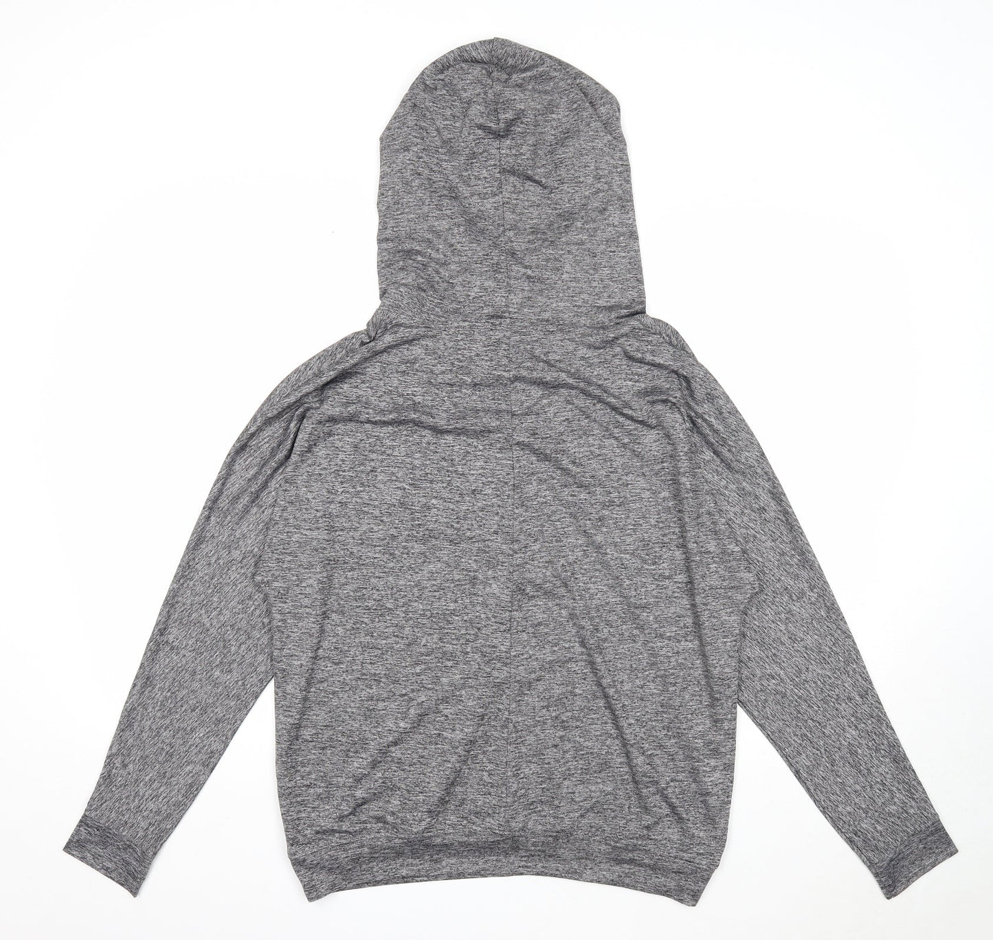 Papaya Womens Grey Polyester Pullover Hoodie Size S Pullover