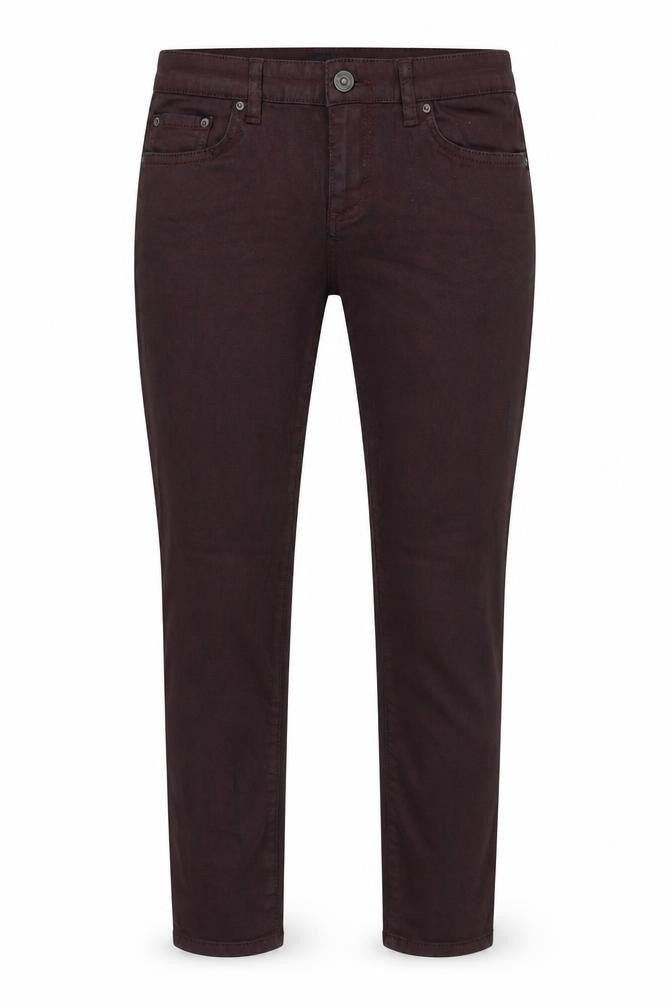 LTB Womens Red Cotton Skinny Jeans Size 27 in Slim Zip
