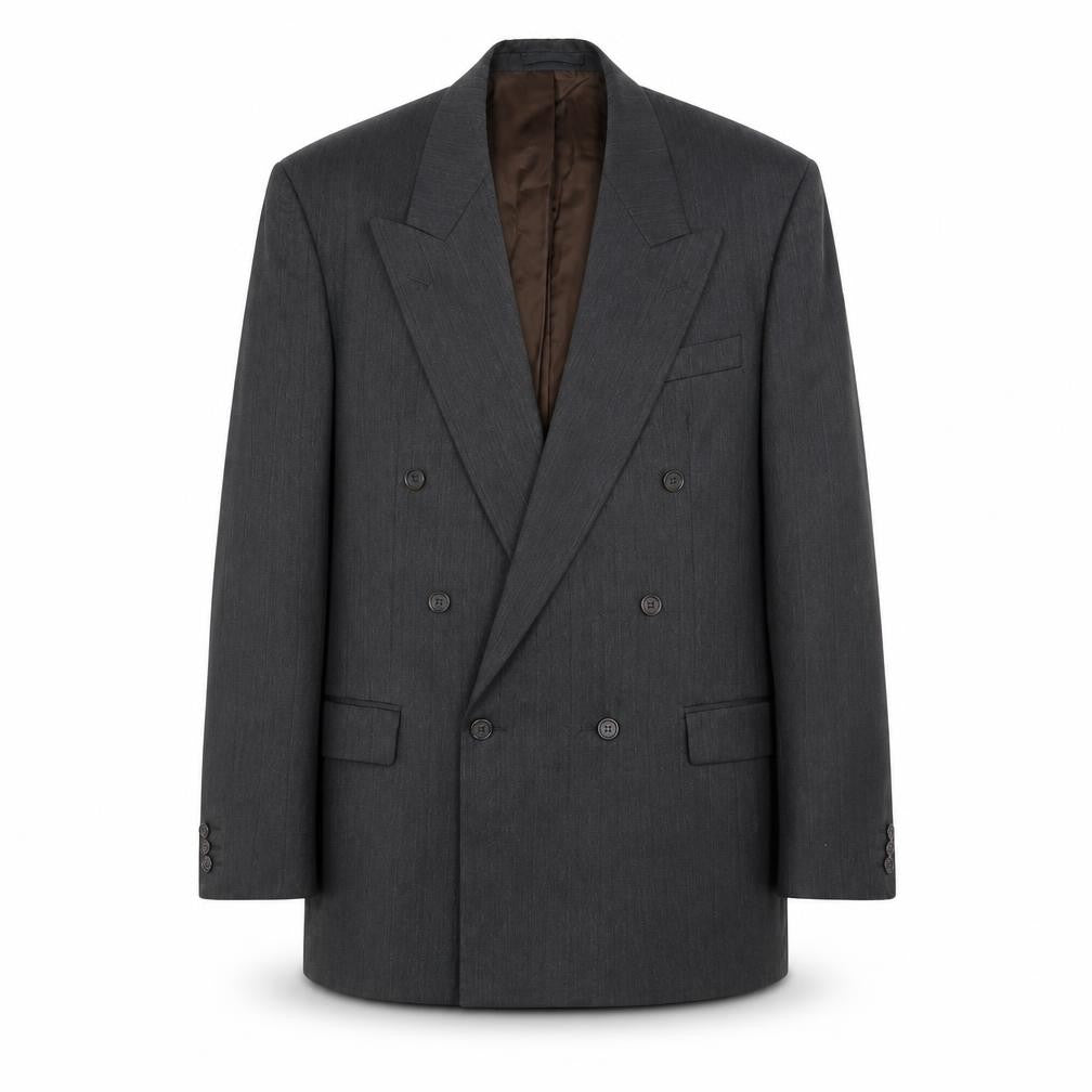 Marks and Spencer Mens Grey Polyester Jacket Suit Jacket Size 42 Regular