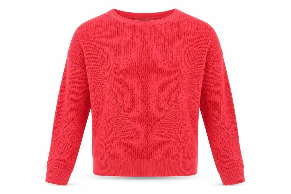 NEXT Womens Pink Round Neck Acrylic Pullover Jumper Size S