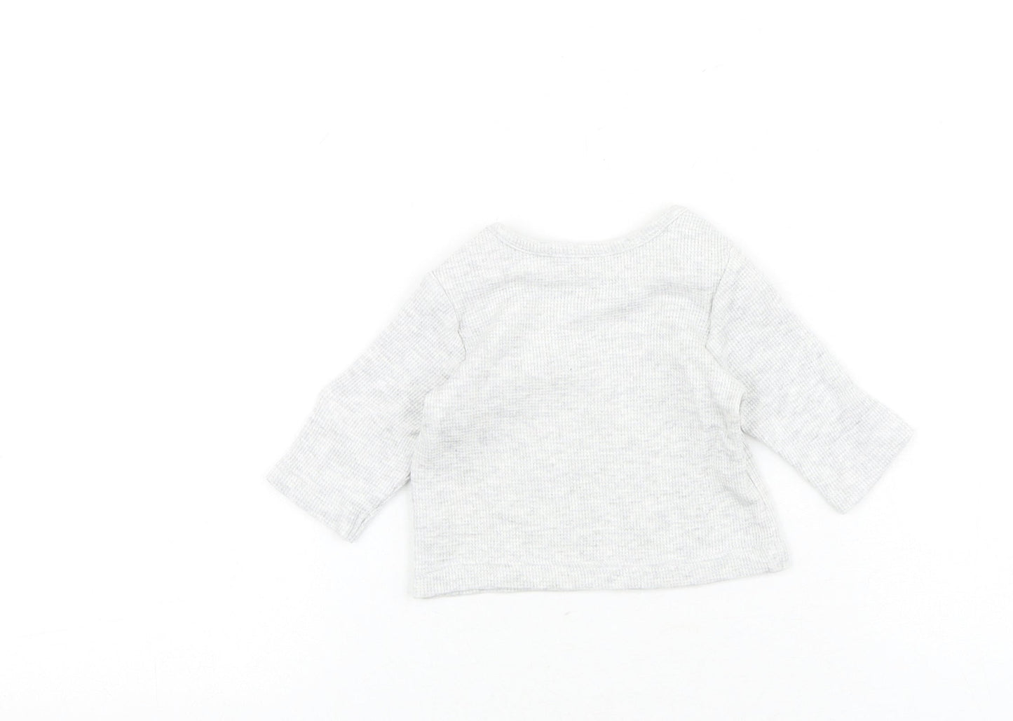 Mini Club Baby Green 100% Cotton Basic T-Shirt Size Newborn Round Neck Pullover - Little Star