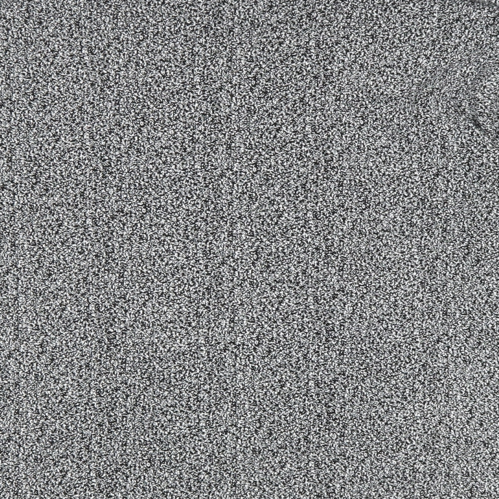 DS Mens Black Round Neck Acrylic Pullover Jumper Size L Long Sleeve