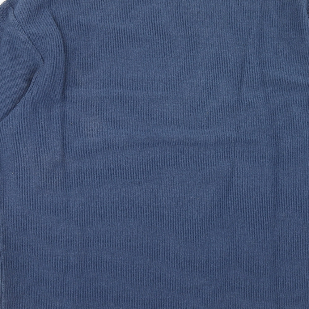 Lee Cooper Mens Blue Polyester Pullover Sweatshirt Size M