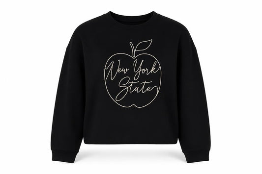 Primark Womens Black Polyester Pullover Sweatshirt Size M Pullover - New York State