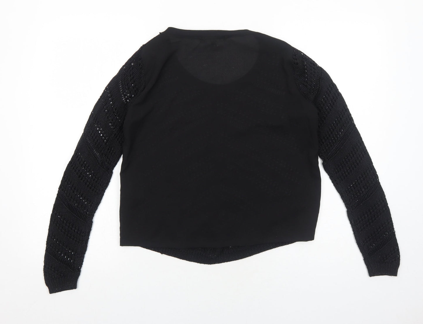 NEXT Womens Blue Crew Neck Acrylic Pullover Jumper Size 12 Pullover
