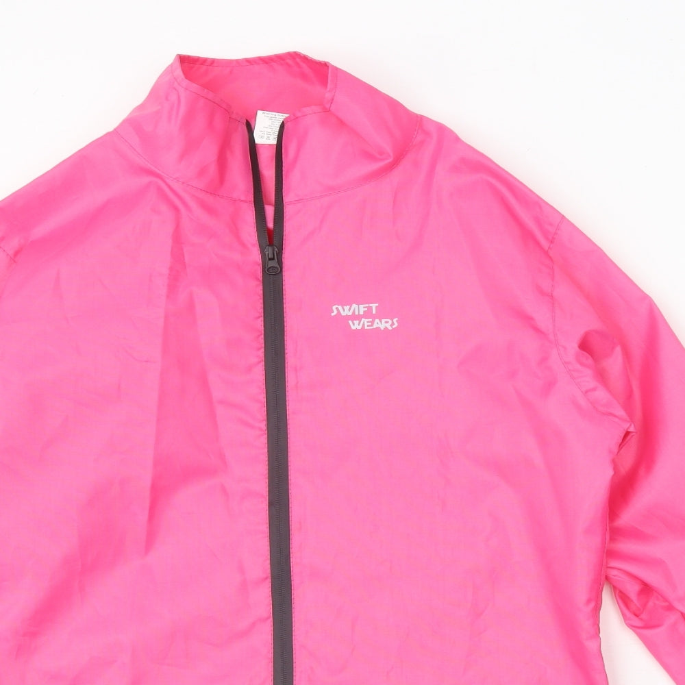 Preworn Womens Pink Jacket Size M Zip
