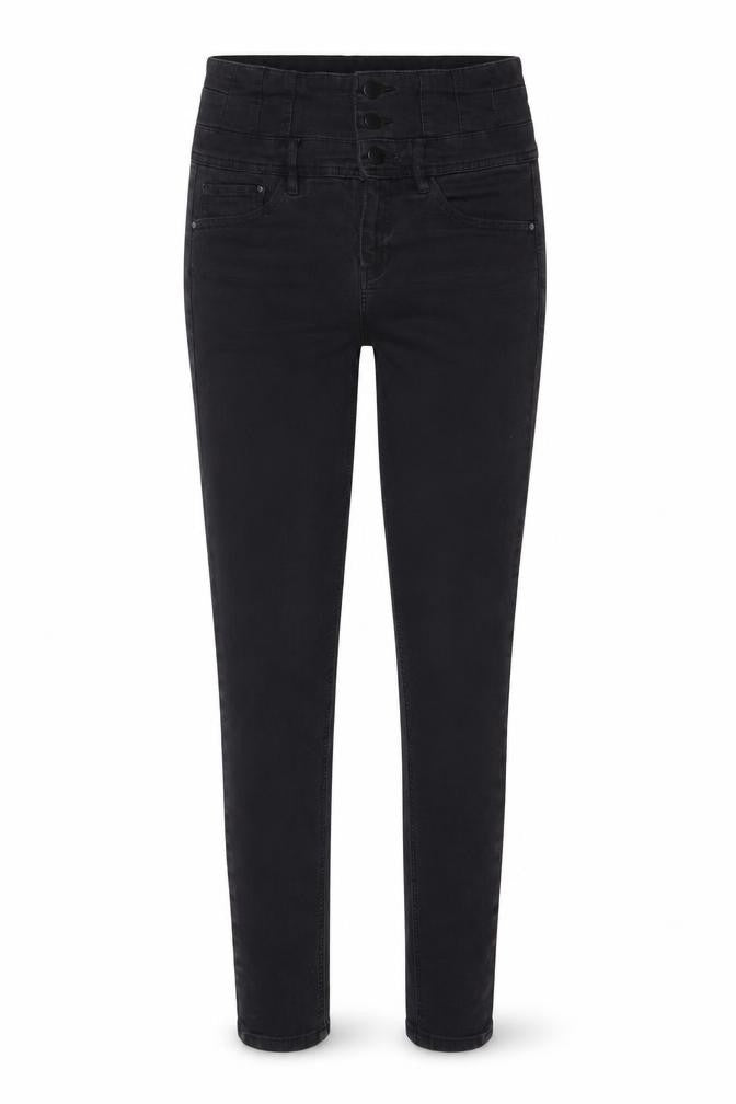Only Jeans Womens Black Cotton Skinny Jeans Size 28 in Slim Zip