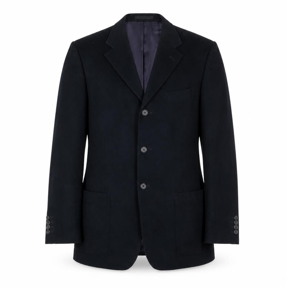 Marks and Spencer Mens Blue Cotton Jacket Suit Jacket Size 40 Regular