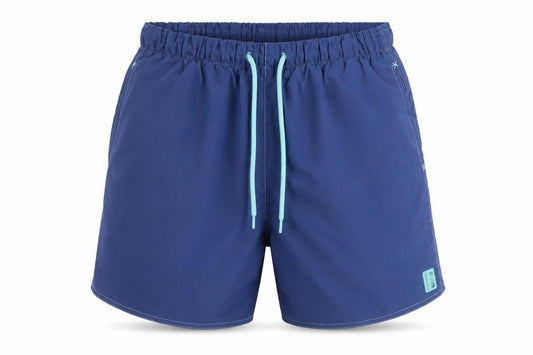 DECATHLON Mens Blue Polyester Bermuda Shorts Size XS Regular Drawstring