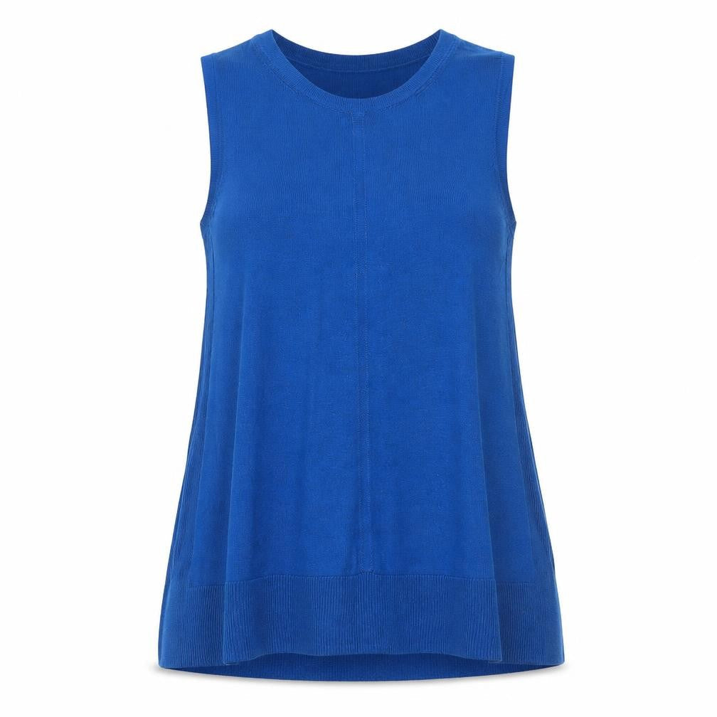 Marks and Spencer Womens Blue Round Neck Acrylic Pullover Jumper Size 10