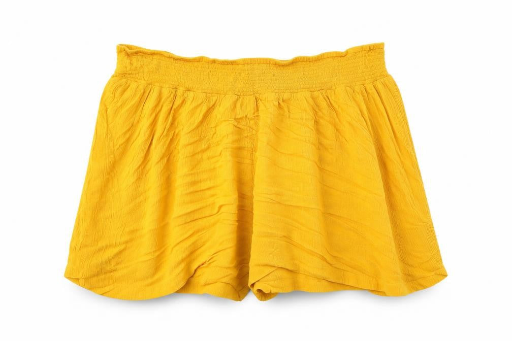 Capsule Womens Orange Polyester Culotte Shorts Size 34 in Regular Pull On