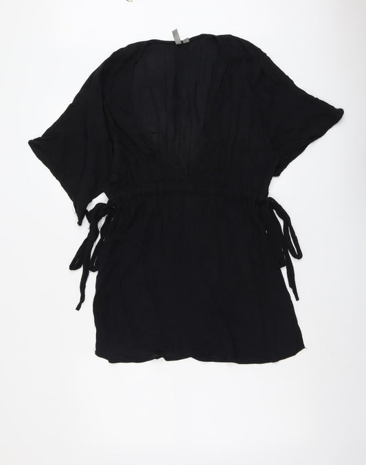 ASOS Womens Black Viscose Cover Up Size 6