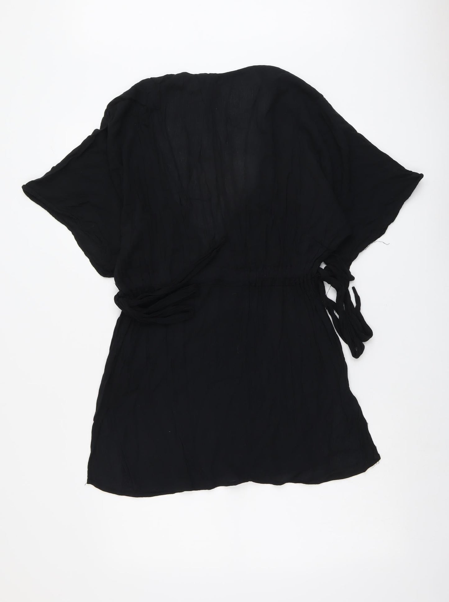 ASOS Womens Black Viscose Cover Up Size 6