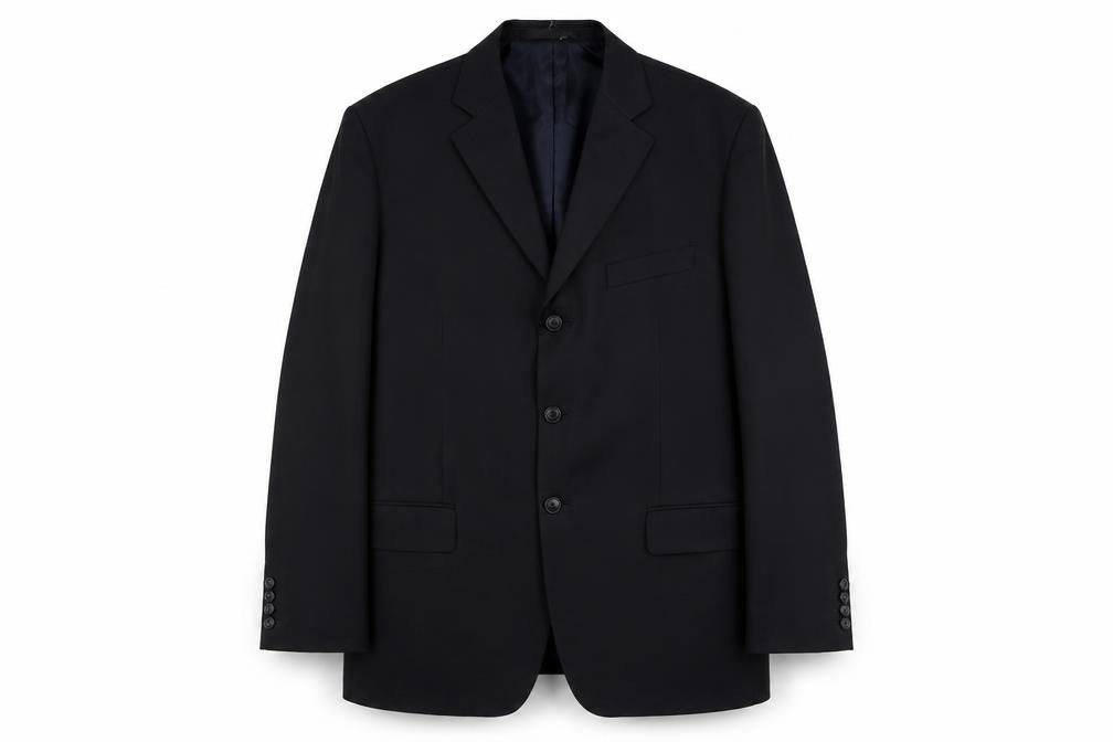 Marks and Spencer Mens Blue Polyester Jacket Suit Jacket Size M Regular