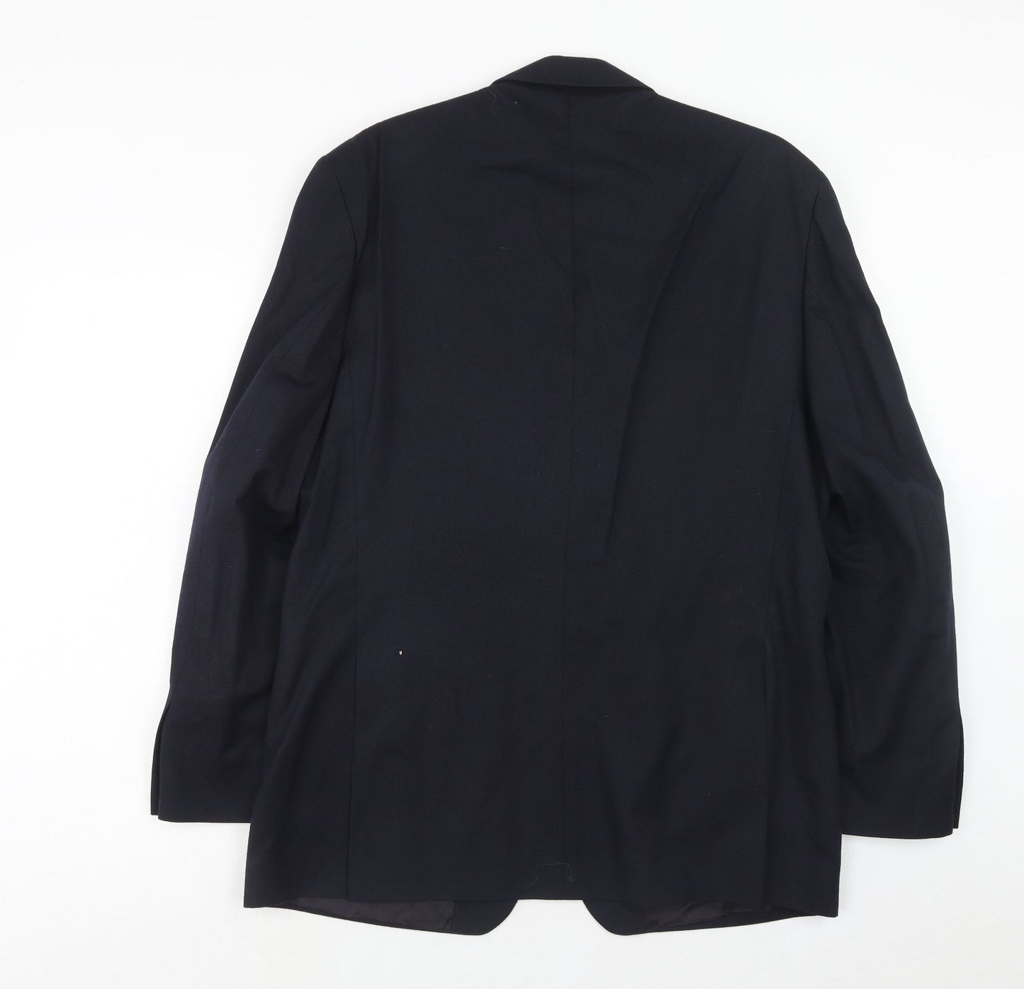 Chatsworth Mens Blue Wool Jacket Suit Jacket Size 42 Regular