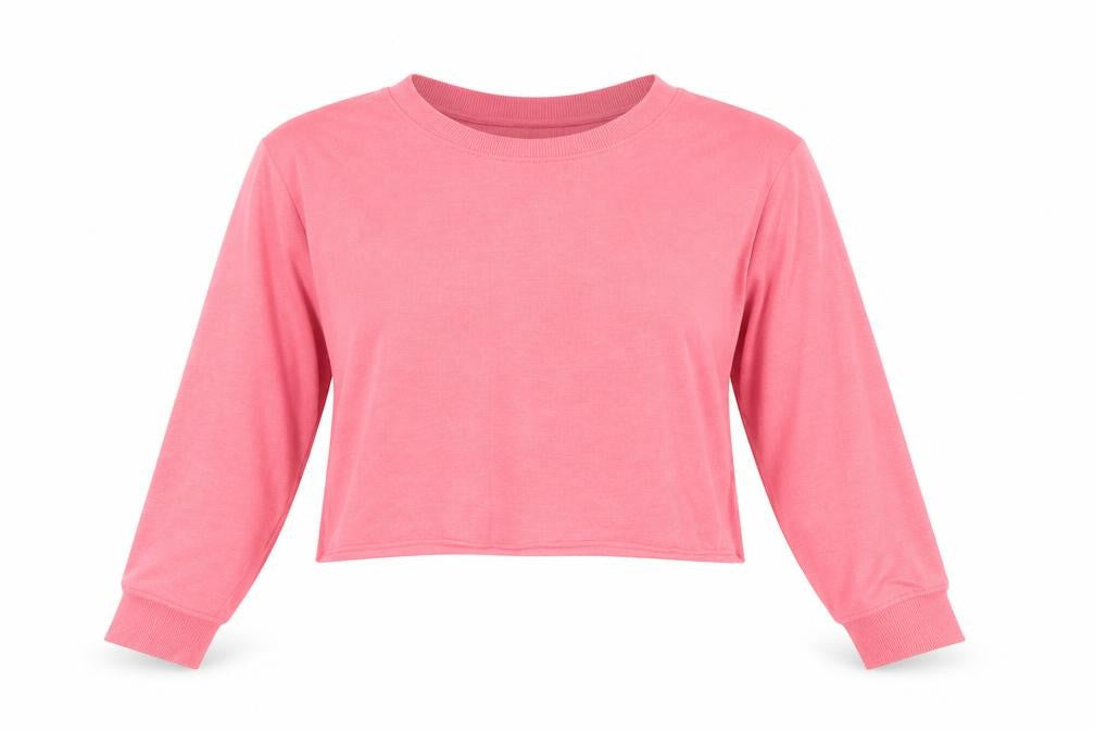 Womens UK L Regular Jane Norman Pink Pullover Sweatshirt