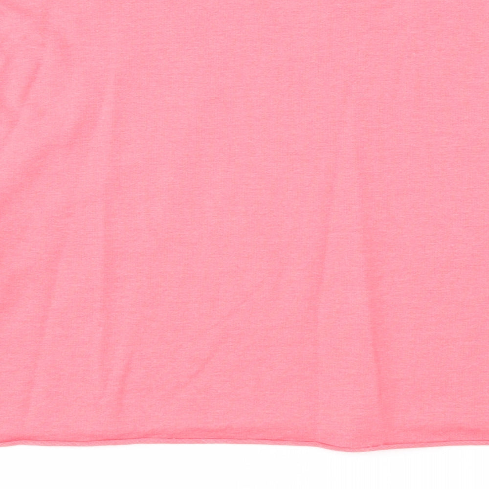Jane Norman Womens Pink Cotton Pullover Sweatshirt Size L Pullover