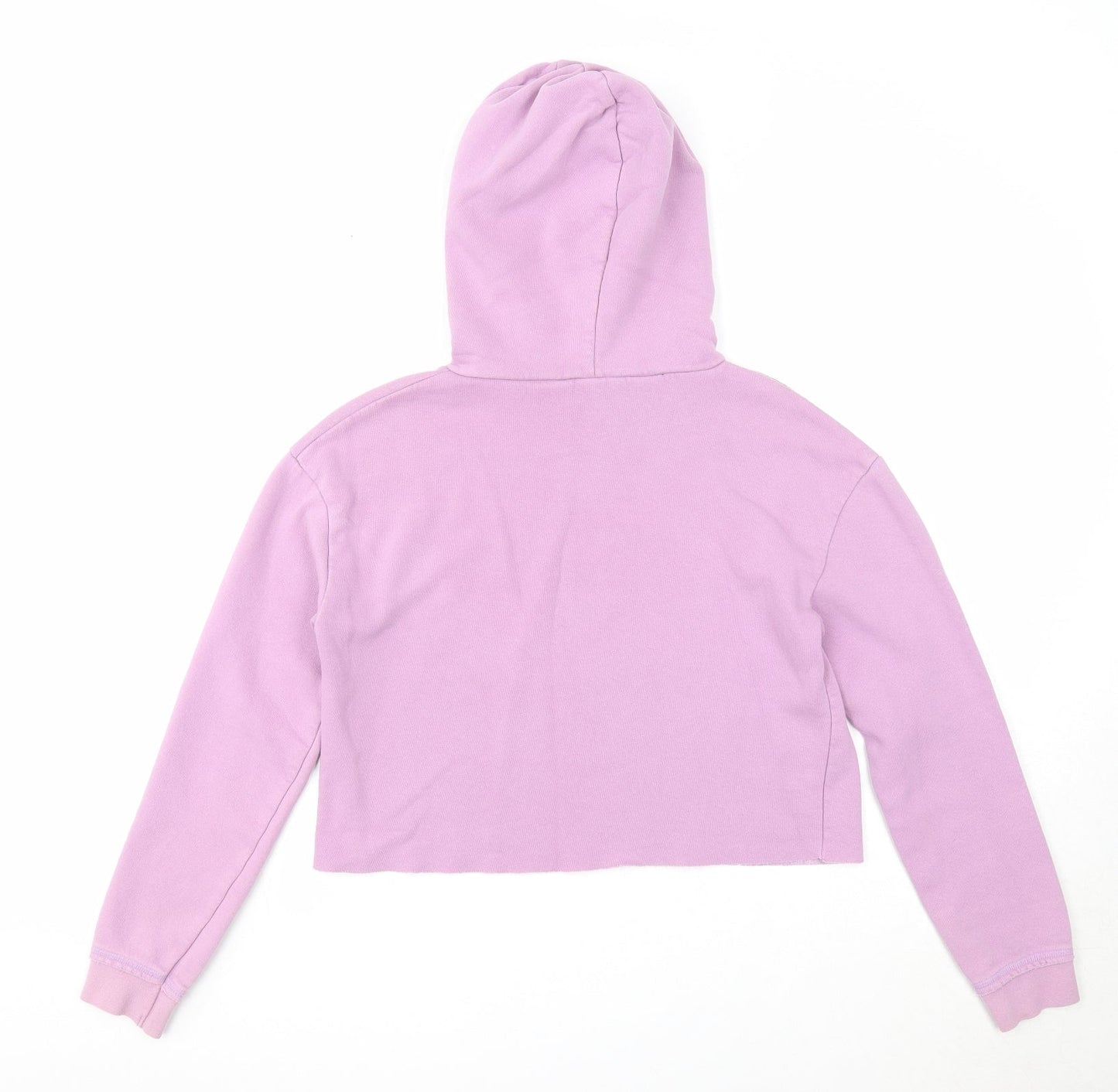 Atmosphere Womens Purple Cotton Pullover Hoodie Size 8 Pullover