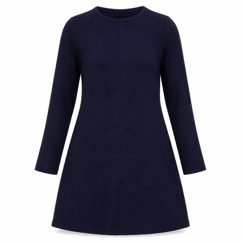 Gap Womens Blue Polyester A-Line Size L Round Neck Pullover