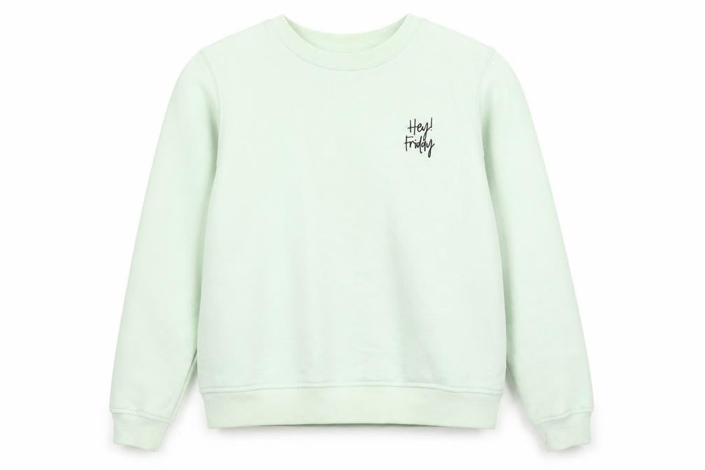 FB Sister Womens Green Cotton Pullover Sweatshirt Size M Pullover - Hey! Friday