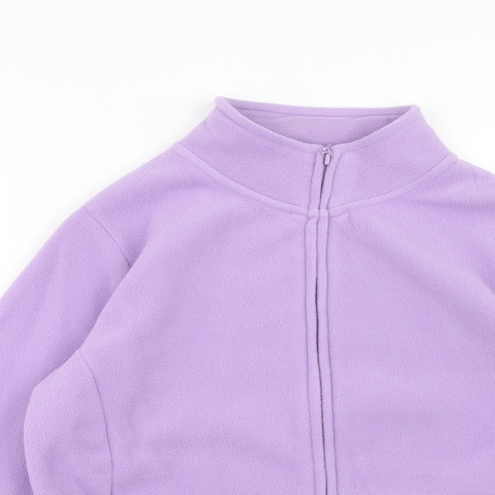 EWM Womens Purple Jacket Size M Zip