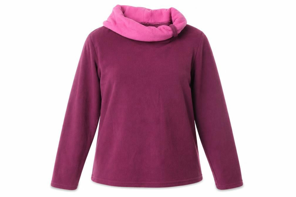 Bonprix Womens Pink Polyester Pullover Sweatshirt Size S Pullover