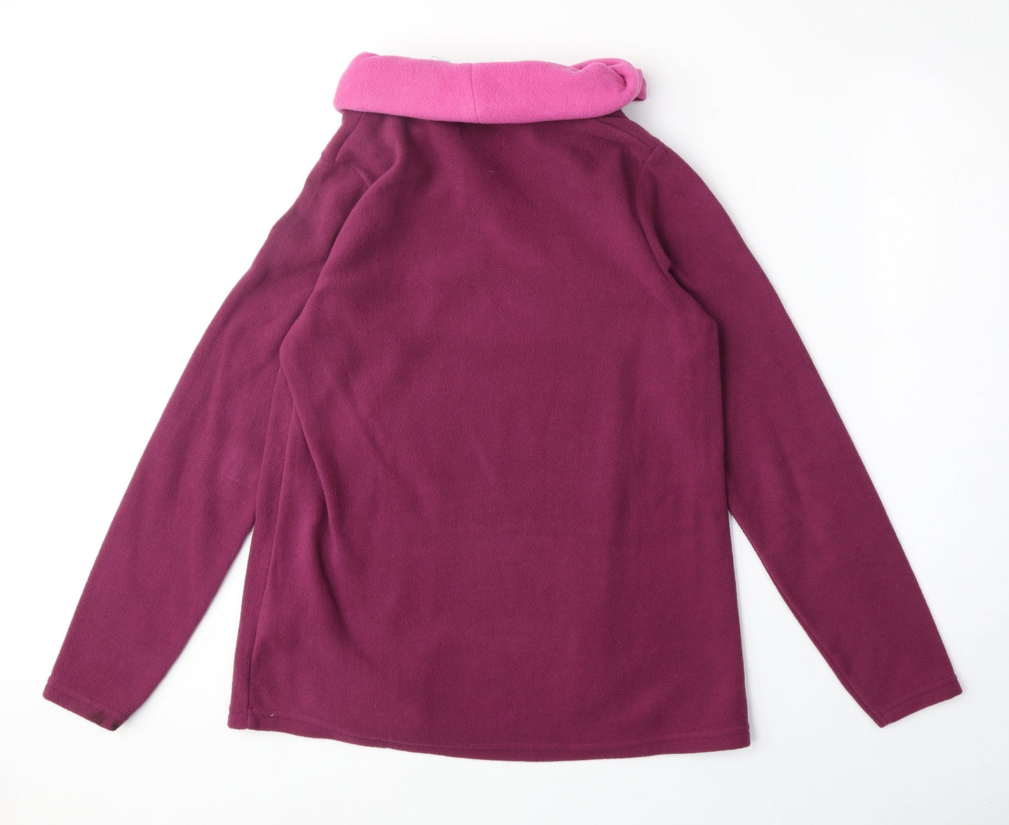 Bpc Womens Pink Polyester Pullover Sweatshirt Size S Pullover