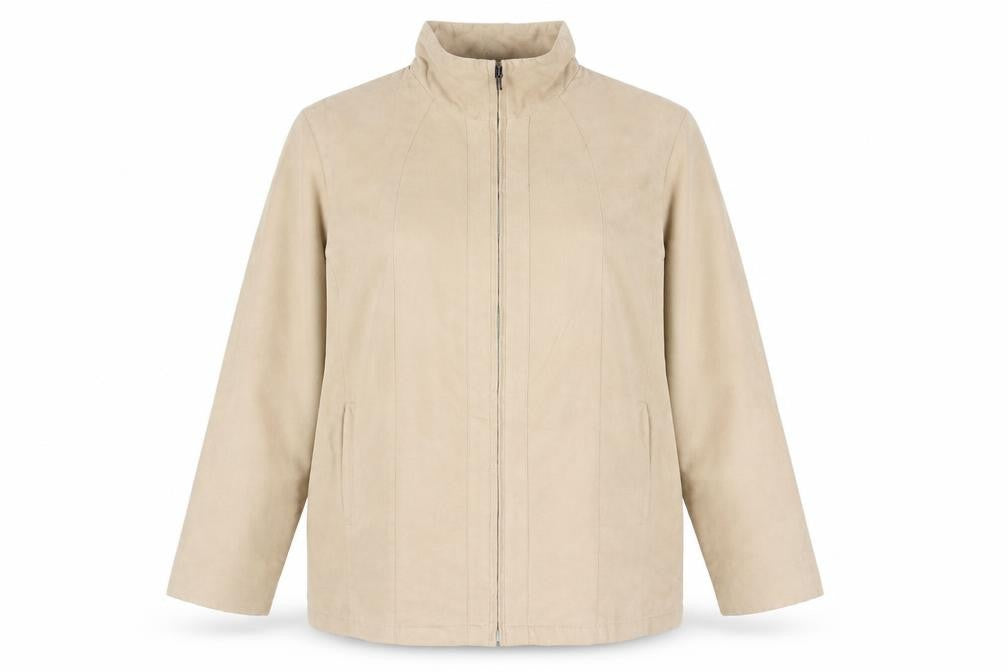Berkertex Womens Brown Jacket Size 16 Zip