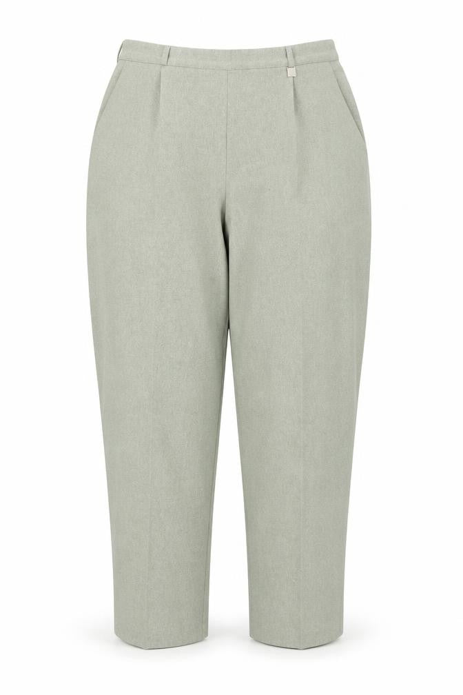 Classics Womens Green Polyester Trousers Size 18 Regular
