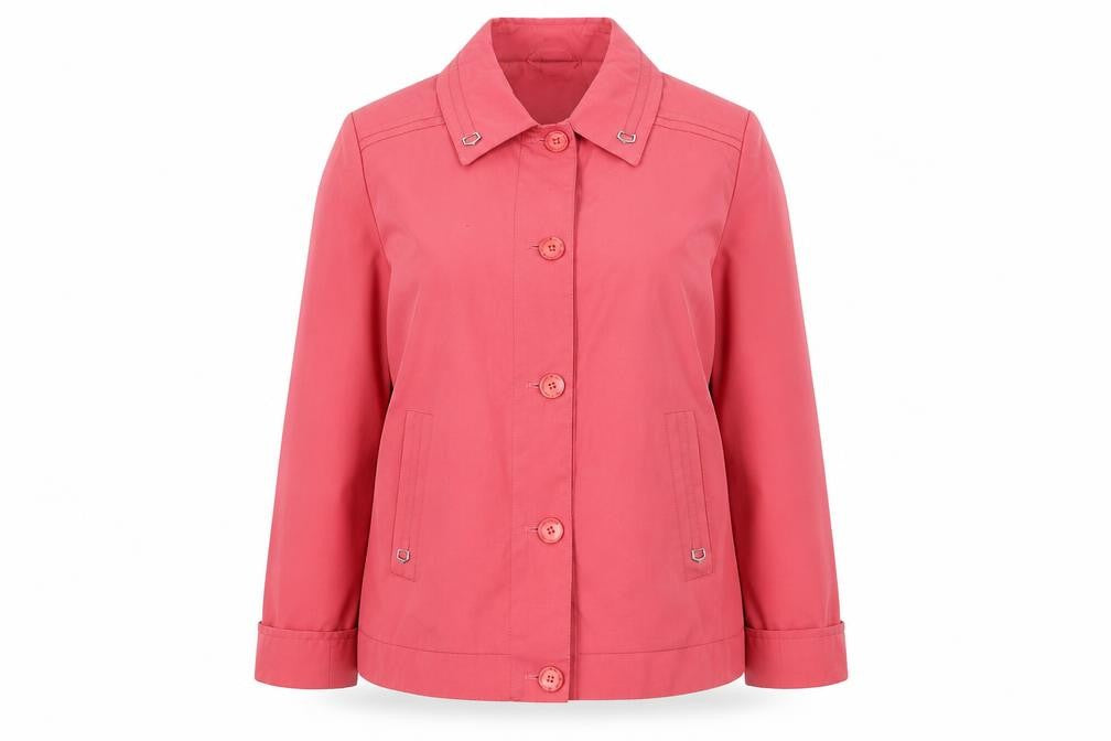 Dannimac Womens Pink Jacket Size 10 Button